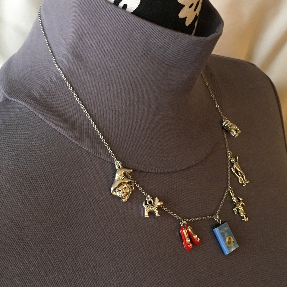Wizard of Oz by L. Frank Baum Handmade Literature Necklace, Book Cover, Witch - Picture 9 of 14